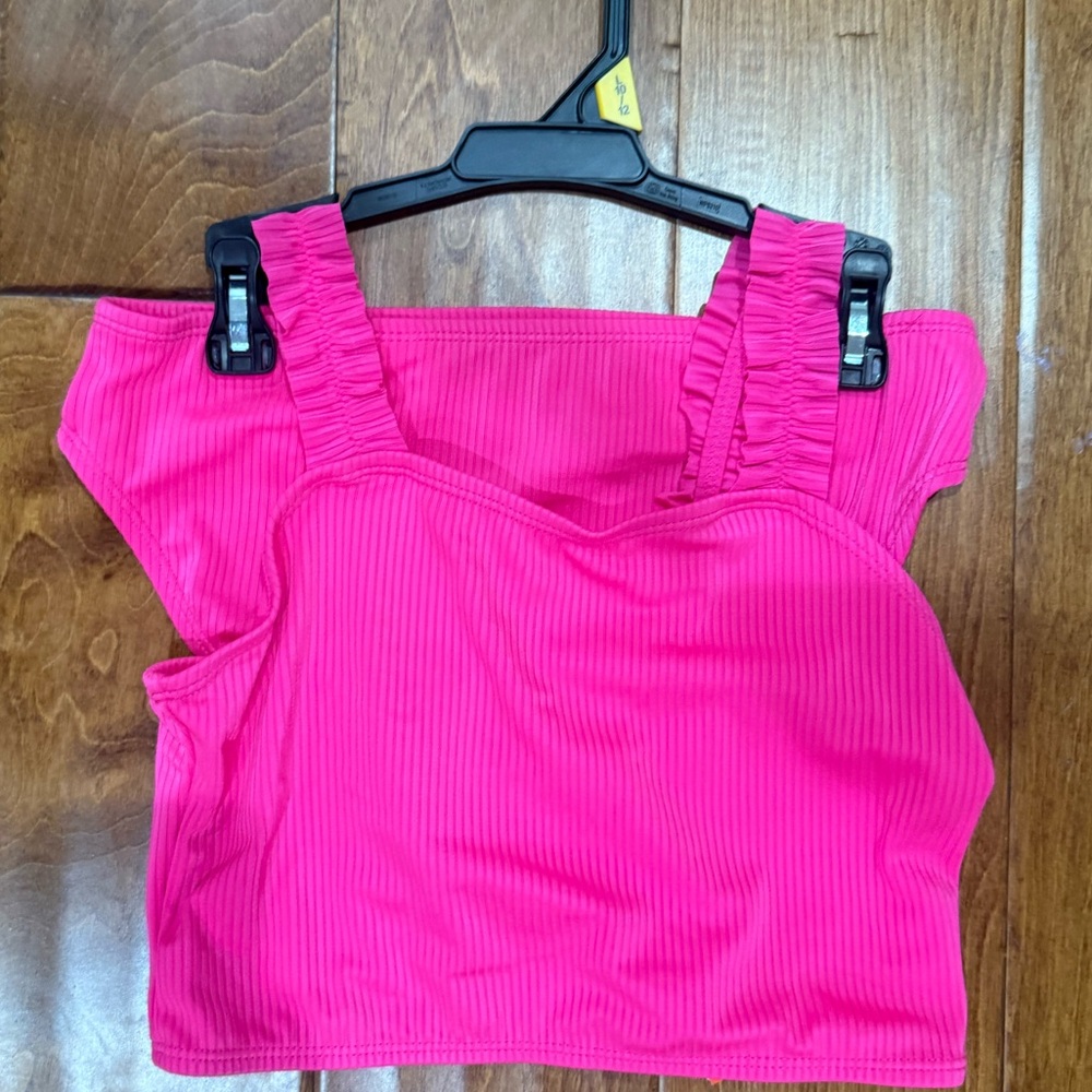 NWT Size L (10/12) Wonder Nation UPF 50 Hot Pink Takini